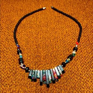 Gorgeous necklace purchased in Jamaica.